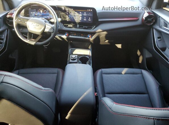 3GNAXLEG1SL132995 2025 CHEVROLET EQUINOX Черный Вид панели приборов