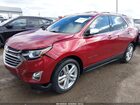 2019 Chevrolet Equinox Premier Красный vin: 3GNAXNEV2KS504828