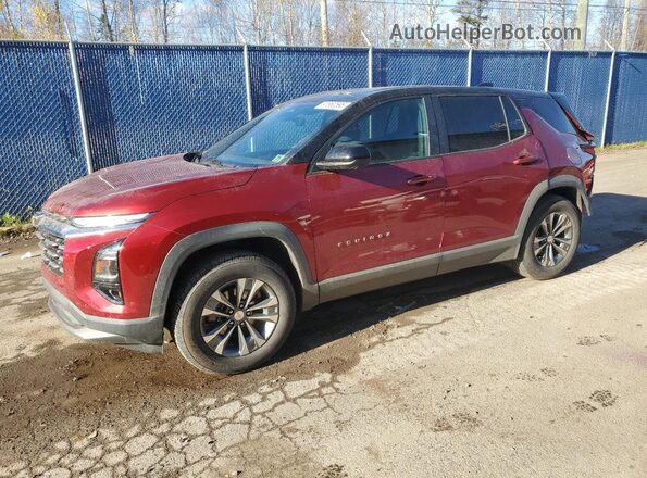 3GNAXPEG7SL113522 2025 CHEVROLET EQUINOX Темно-бордовый Передняя левая четверть