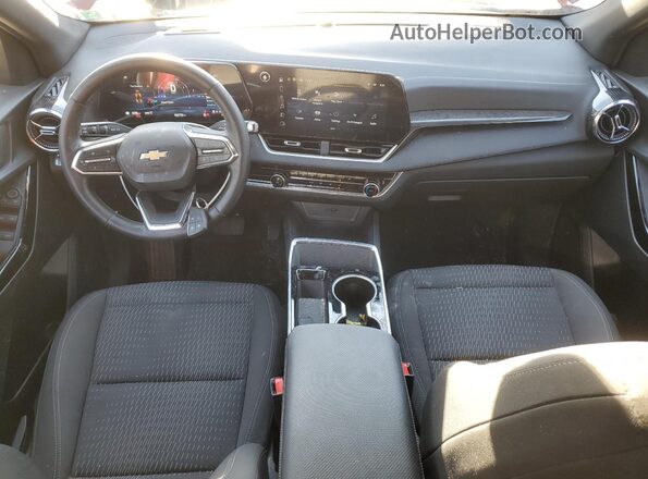 3GNAXPEG7SL113522 2025 CHEVROLET EQUINOX Темно-бордовый Вид панели приборов