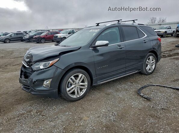 3GNAXPEX4LS563085 2020 CHEVROLET EQUINOX Gray წინა მარცხენა ხედი სამი მეოთხედიდან