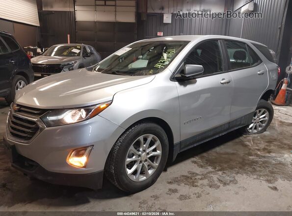 3GNAXSEV0MS182188 2021 CHEVROLET EQUINOX Серебряный Передняя левая четверть