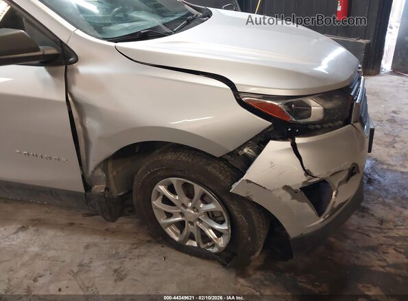 3GNAXSEV0MS182188 2021 CHEVROLET EQUINOX Серебряный Вид спереди