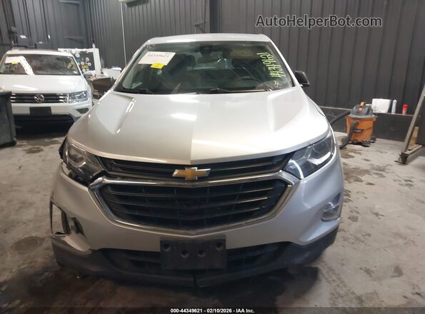 3GNAXSEV0MS182188 2021 CHEVROLET EQUINOX Серебряный Вид щитка приборов