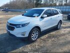 2018 Chevrolet Equinox Lt Белый vin: 3GNAXSEV2JS542265