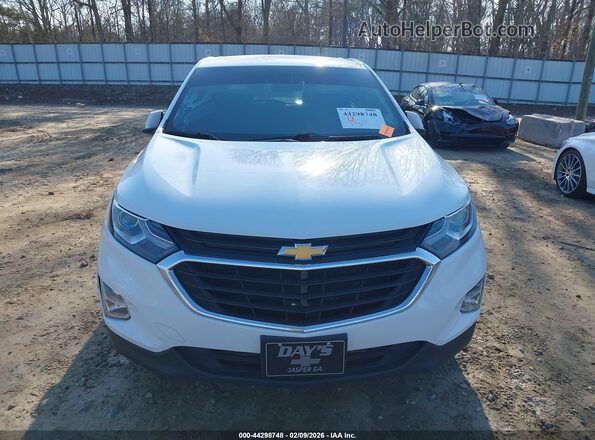 3GNAXSEV2JS542265 2018 CHEVROLET EQUINOX Белый Вид щитка приборов