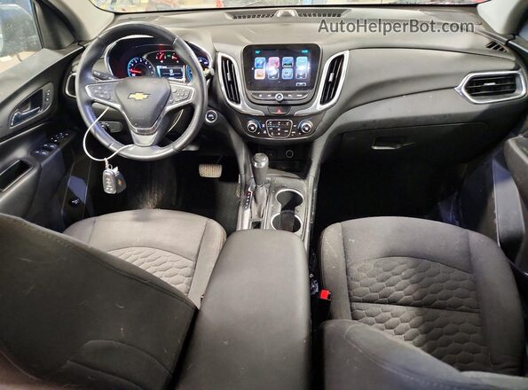 3GNAXSEV5JS508997 2018 CHEVROLET EQUINOX Черный Вид панели приборов