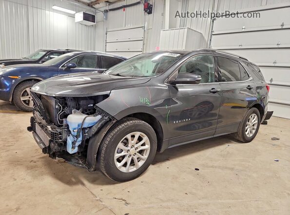 3GNAXSEV5JS508997 2018 CHEVROLET EQUINOX Черный Передняя левая четверть