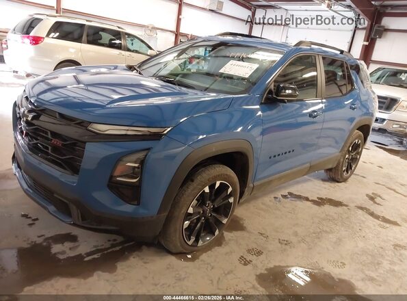 3GNAXTEG7SL312398 2025 CHEVROLET EQUINOX Синий Передняя левая четверть