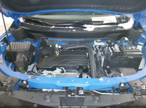 3GNAXTEG7SL312398 2025 CHEVROLET EQUINOX Синий Вид сзади