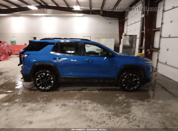 3GNAXTEG7SL312398 2025 CHEVROLET EQUINOX Синий Панорамный вид салона 360°
