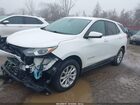 2019 Chevrolet Equinox Lt White vin: 3GNAXTEV0KS609372