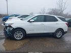 2019 Chevrolet Equinox Lt White vin: 3GNAXTEV0KS609372
