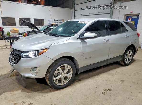 3GNAXTEX5JS504813 2018 CHEVROLET EQUINOX Silver წინა მარცხენა ხედი სამი მეოთხედიდან