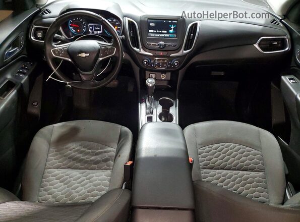 3GNAXTEX5JS504813 2018 CHEVROLET EQUINOX Silver წინა პანელის ხედი