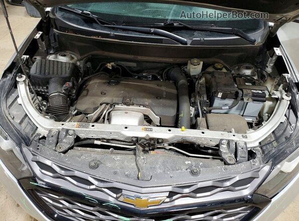 3GNAXTEX5JS504813 2018 CHEVROLET EQUINOX Silver ძრავის განყოფილების ხედი