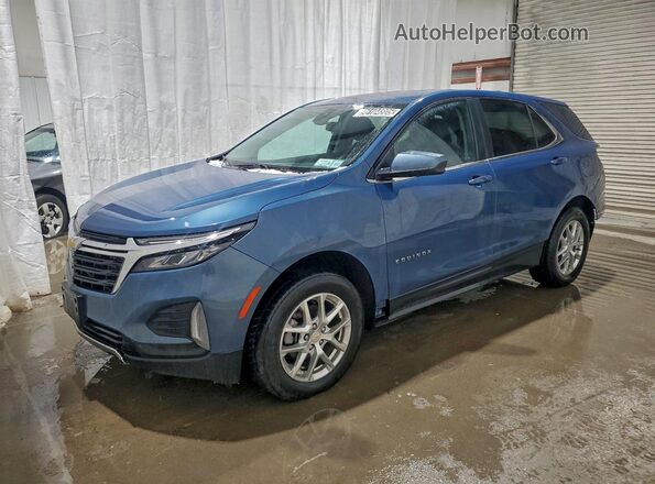 3GNAXUEG5RL242450 2024 CHEVROLET EQUINOX Синий Передняя левая четверть