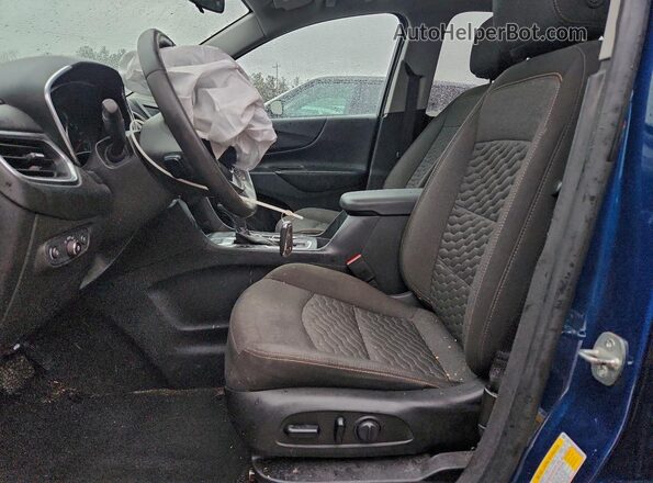 3GNAXUEV4ML385008 2021 CHEVROLET EQUINOX Синий Вид салона спереди