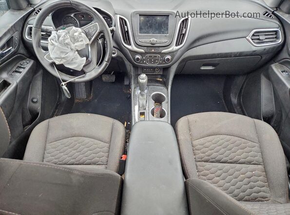 3GNAXUEV4ML385008 2021 CHEVROLET EQUINOX Синий Вид панели приборов