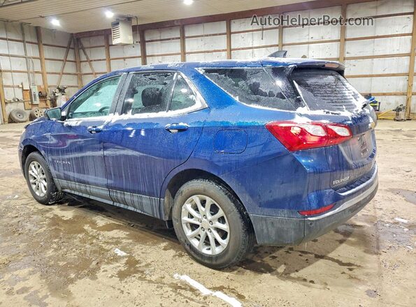 3GNAXUEVXML347377 2021 CHEVROLET EQUINOX Синий Задняя левая четверть