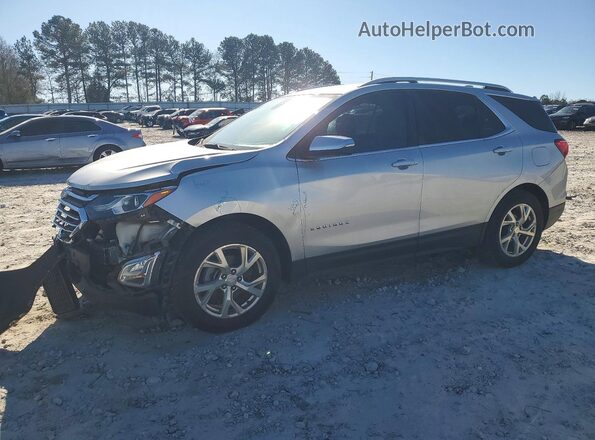 3GNAXVEV2JS513074 2018 CHEVROLET EQUINOX Серебряный Передняя левая четверть