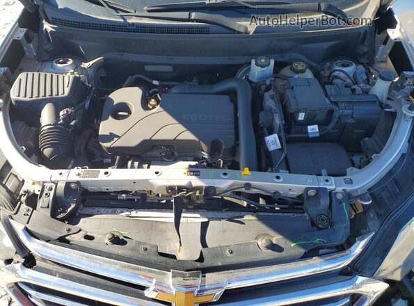 3GNAXVEV2JS513074 2018 CHEVROLET EQUINOX Серебряный Вид подкапотного пространства