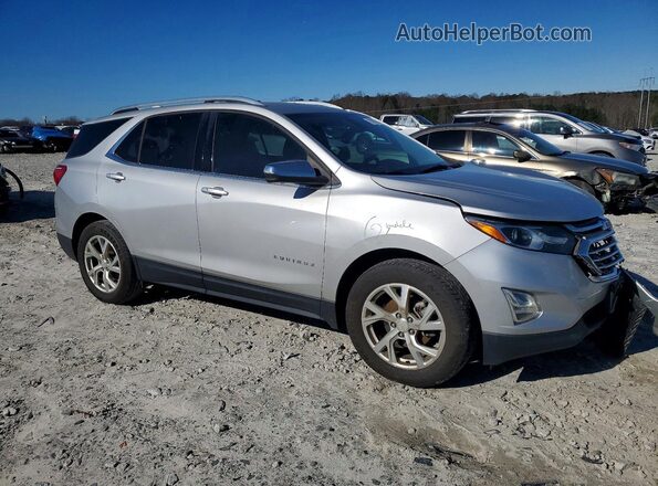 3GNAXVEV2JS513074 2018 CHEVROLET EQUINOX Серебряный Передняя правая четверть