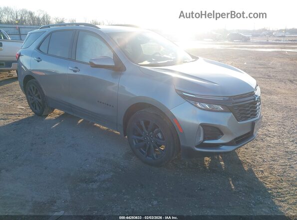 3GNAXWEGXRL215711 2024 CHEVROLET EQUINOX Серебряный Передняя правая четверть