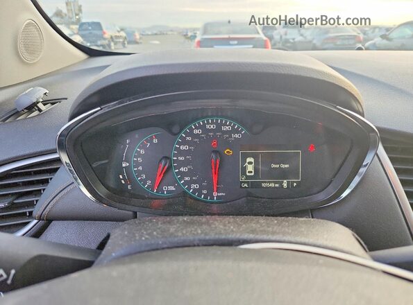 3GNCJKSB4HL160344 2017 CHEVROLET TRAX Черный Вид щитка приборов