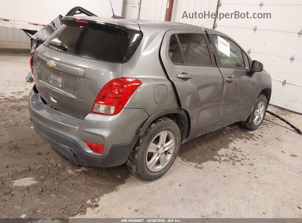 3GNCJKSB8LL217654 2020 CHEVROLET TRAX Gray Tył prawy