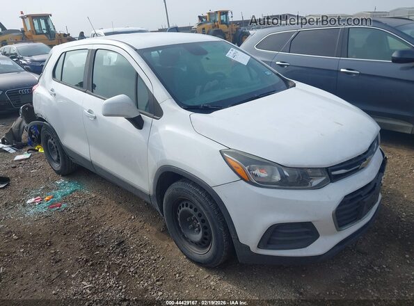 3GNCJKSB9JL411672 2018 CHEVROLET TRAX Белый Передняя правая четверть