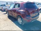 2017 Chevrolet Trax Lt Красный vin: 3GNCJLSB1HL162574