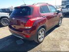 2017 Chevrolet Trax Lt Красный vin: 3GNCJLSB1HL162574
