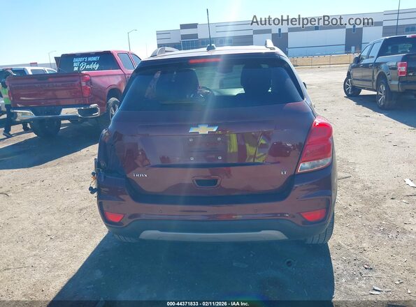 3GNCJLSB1HL162574 2017 CHEVROLET TRAX Красный 