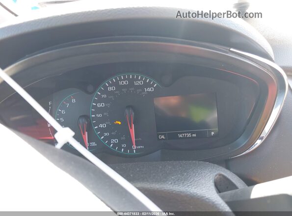 3GNCJLSB1HL162574 2017 CHEVROLET TRAX Красный Вид задних сидений