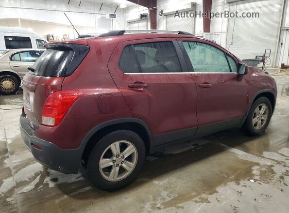 3GNCJLSB4GL229876 2016 CHEVROLET TRAX Бордовый Задняя правая четверть