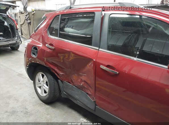 3GNCJLSB5KL190921 2019 CHEVROLET TRAX Red Widok z przodu