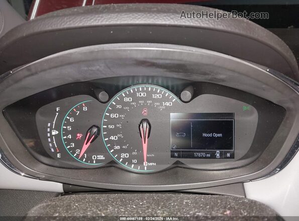 3GNCJLSB5KL190921 2019 CHEVROLET TRAX Red Widok tylnych siedzeń