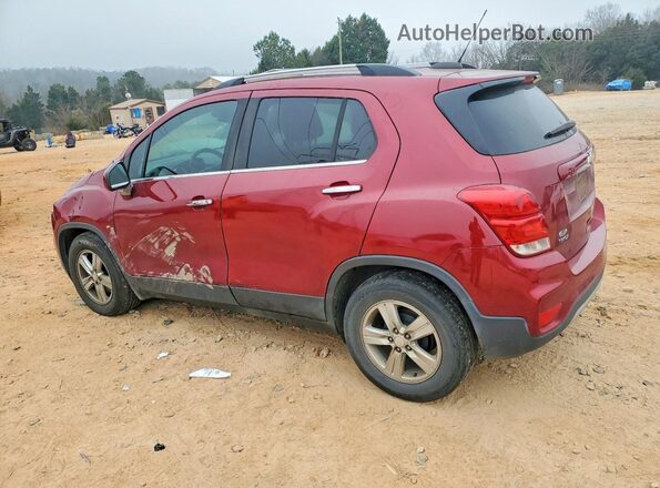 3GNCJLSB8KL158612 2019 CHEVROLET TRAX Red უკანა მარცხენა