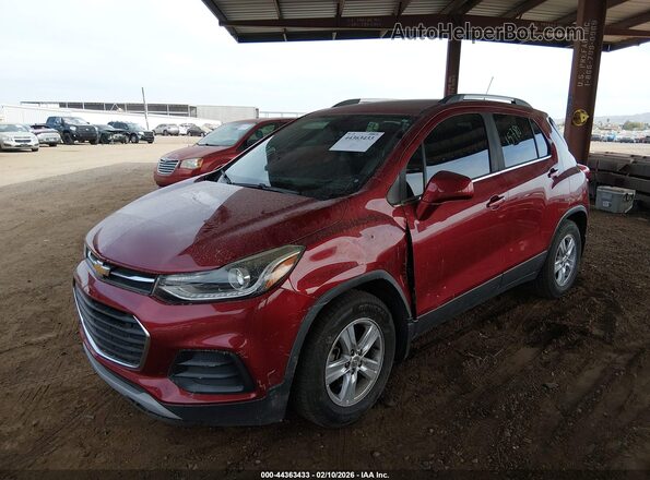 3GNCJLSB9JL274237 2018 CHEVROLET TRAX Красный Вид спереди