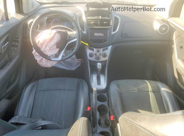 3GNCJPSB1GL140144 2016 CHEVROLET TRAX Красный Вид панели приборов
