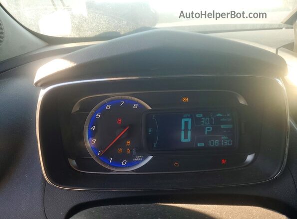 3GNCJPSB1GL140144 2016 CHEVROLET TRAX Красный Вид щитка приборов