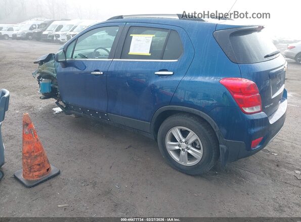 3GNCJPSB3KL305992 2019 CHEVROLET TRAX Синий Задняя левая четверть
