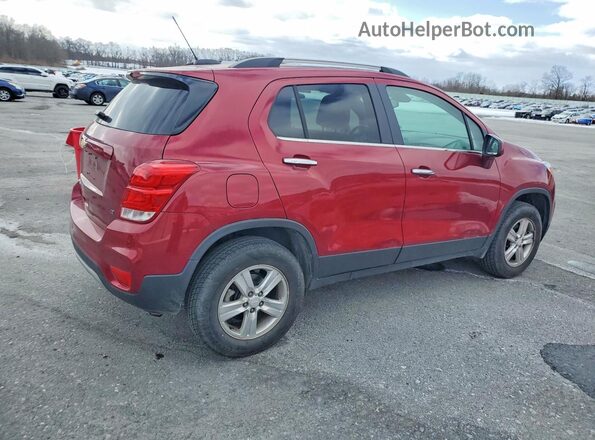 3GNCJPSB7JL367832 2018 CHEVROLET TRAX Красный Передняя правая четверть