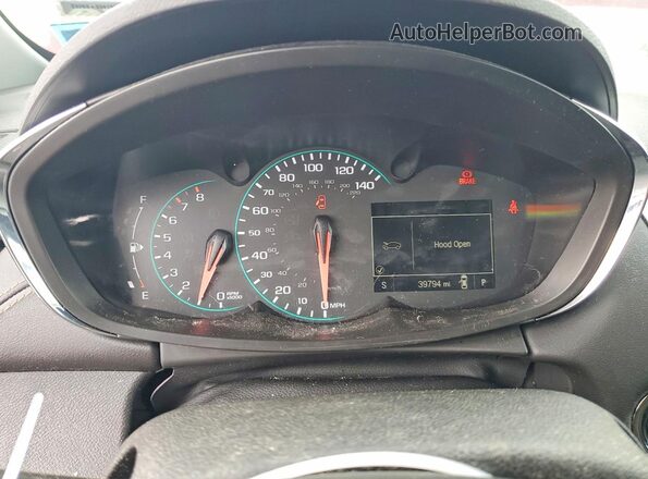 3GNCJPSB7JL367832 2018 CHEVROLET TRAX Красный Вид задних сидений