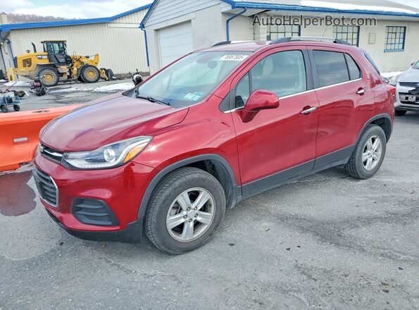 3GNCJPSB7JL367832 2018 CHEVROLET TRAX Красный Задняя левая четверть