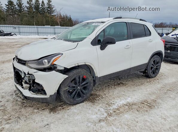 3GNCJPSB7KL326344 2019 CHEVROLET TRAX Белый Передняя левая четверть
