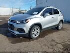 2020 Chevrolet Trax Awd Premier Серебряный vin: 3GNCJRSB5LL312018