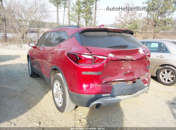 3GNKBBRA5LS561552 2020 CHEVROLET BLAZER Красный Задняя левая четверть