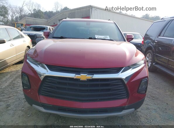 3GNKBBRA5LS561552 2020 CHEVROLET BLAZER Красный Вид щитка приборов